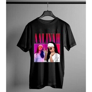 Aaliyah Unisex Black Shirt